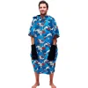 Poncho da bagno All-In V-Poncho Men Beach Crew Nippon Waves