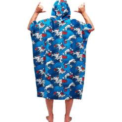 Poncho da bagno All-In V-Poncho Men Beach Crew Nippon Waves