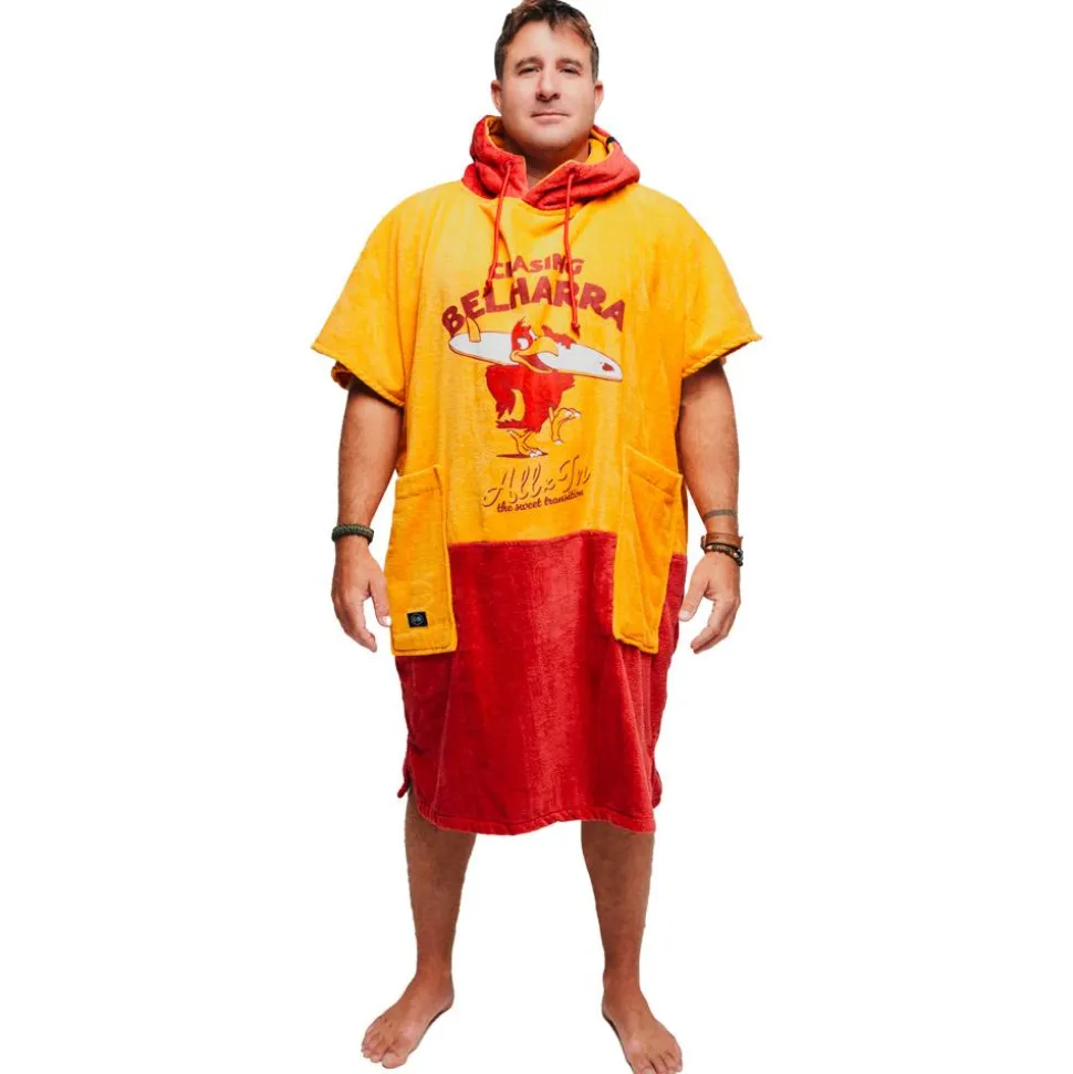 Poncho da bagno All-In V-Poncho Men Beach Crew Chasing 25
