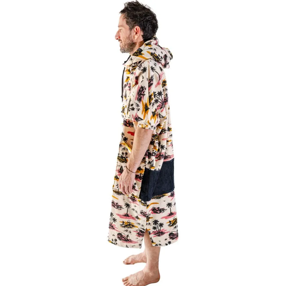 Poncho da bagno All-In V-Poncho Men Beach Crew Surf Is Free