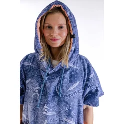 Poncho da bagno All-In Women V Poncho Surfing Madame