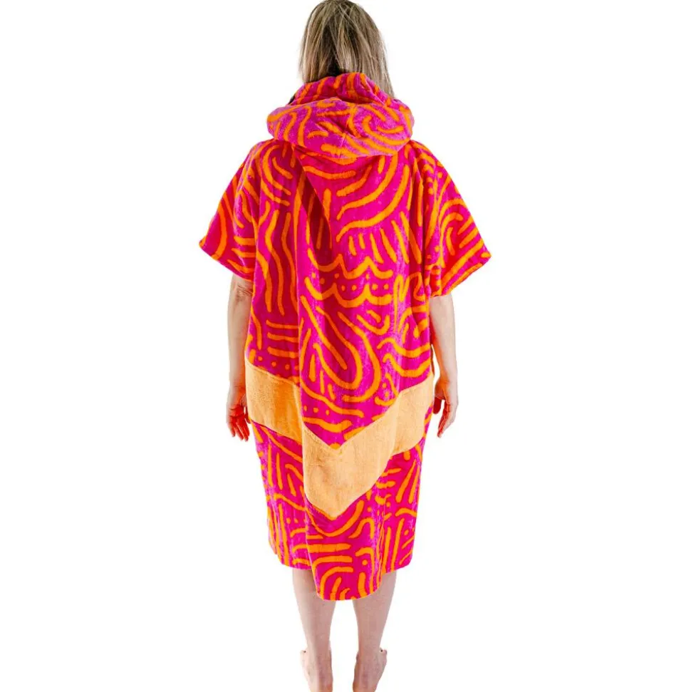 Poncho da bagno All-In Women V Poncho Matis Rose