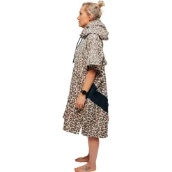 Poncho da bagno All-In Women V Poncho Leopard