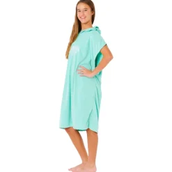 Poncho da bagno Rip Curl Classic Surf Hooded Towel Girl Teal
