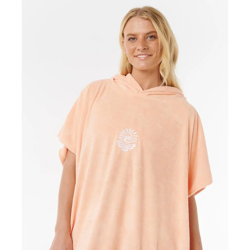 Poncho da bagno Rip Curl Classic Surf Hooded Towel Women Bright Peach