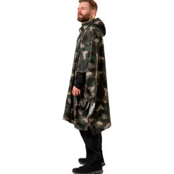 Poncho da pioggia MAC IN A SAC Mias Poncho Green Camo