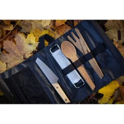 Posate Primus Campfire Prep Set Black Brown