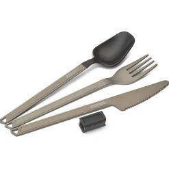 Posate Primus Trek Cutlery Set Aluminium Black Dark Grey