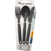 Posate Sea To Summit Camp Cutlery Set Charcoal