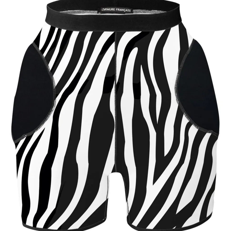 Protezioni pantaloncini L'Armure Française Kala Zebra