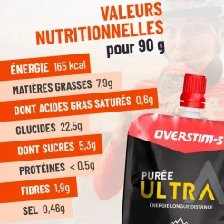 Purè Overstims Puree Ultra Abricot Pomme