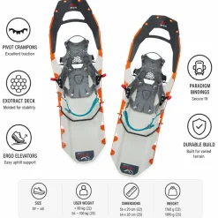 Racchette da neve MSR Revo Explore Men Blaze Orange