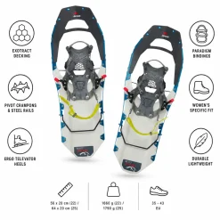 Racchette da neve MSR Revo Explore Women Elemental Blue