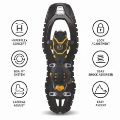 Racchette da neve TSL Symbioz Hyperflex Adjust Titan Black
