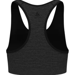 Reggiseni sportivi Odlo Seamless Medium Padded Sport Brassière Black Melange