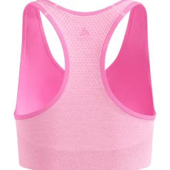 Reggiseni sportivi Odlo Seamless Medium Padded Sport Brassière Hyper Pink Melange