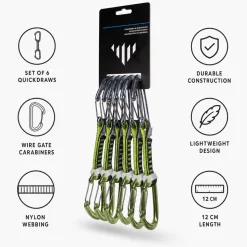 Rinvii C.A.M.P. Orbit Wire Express Ks 12 Cm (Pack of 6)