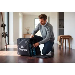 Sacca portascarponi Glisshop Mountain Boot & Helmet Bag Black