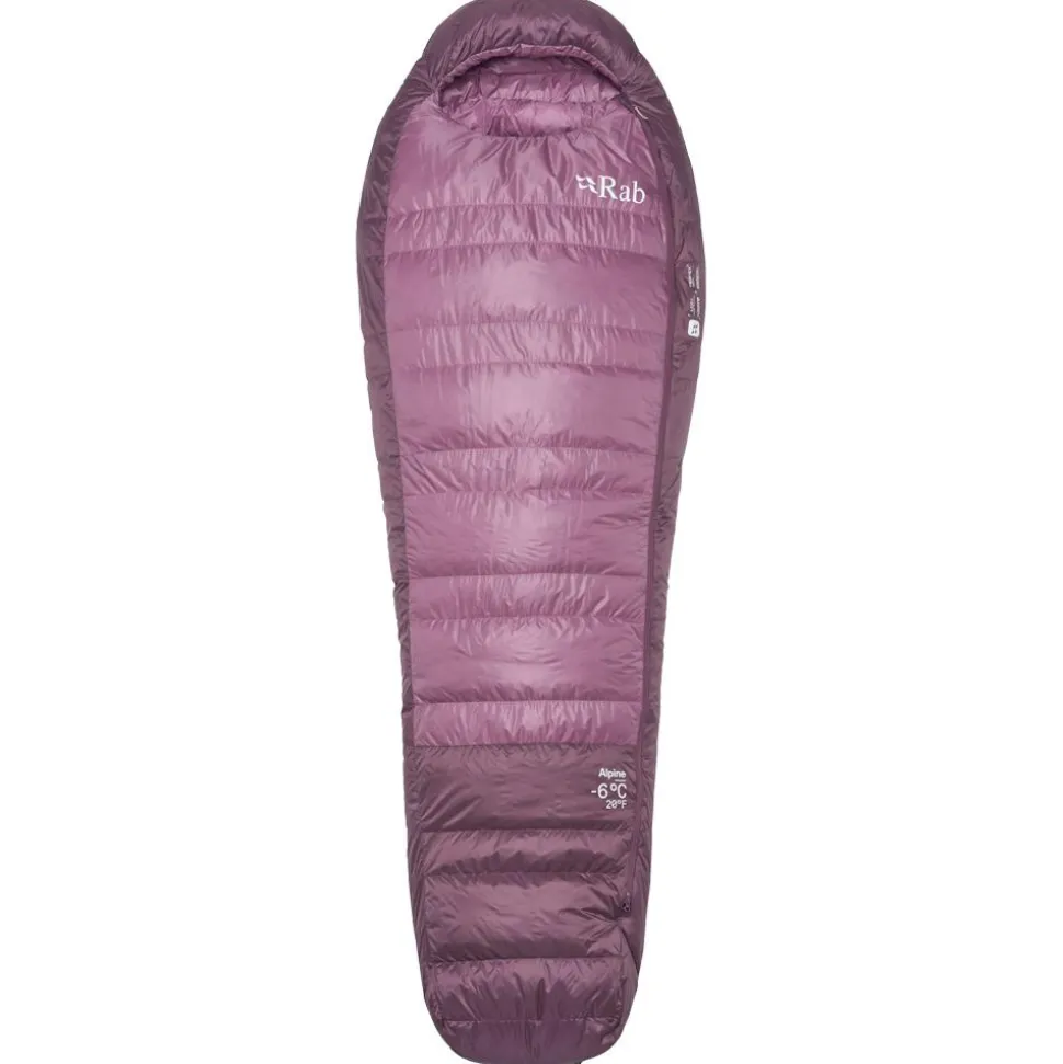 Sacchi a pelo RAB Alpine -6C / 20F Womens Iris Dark Iris