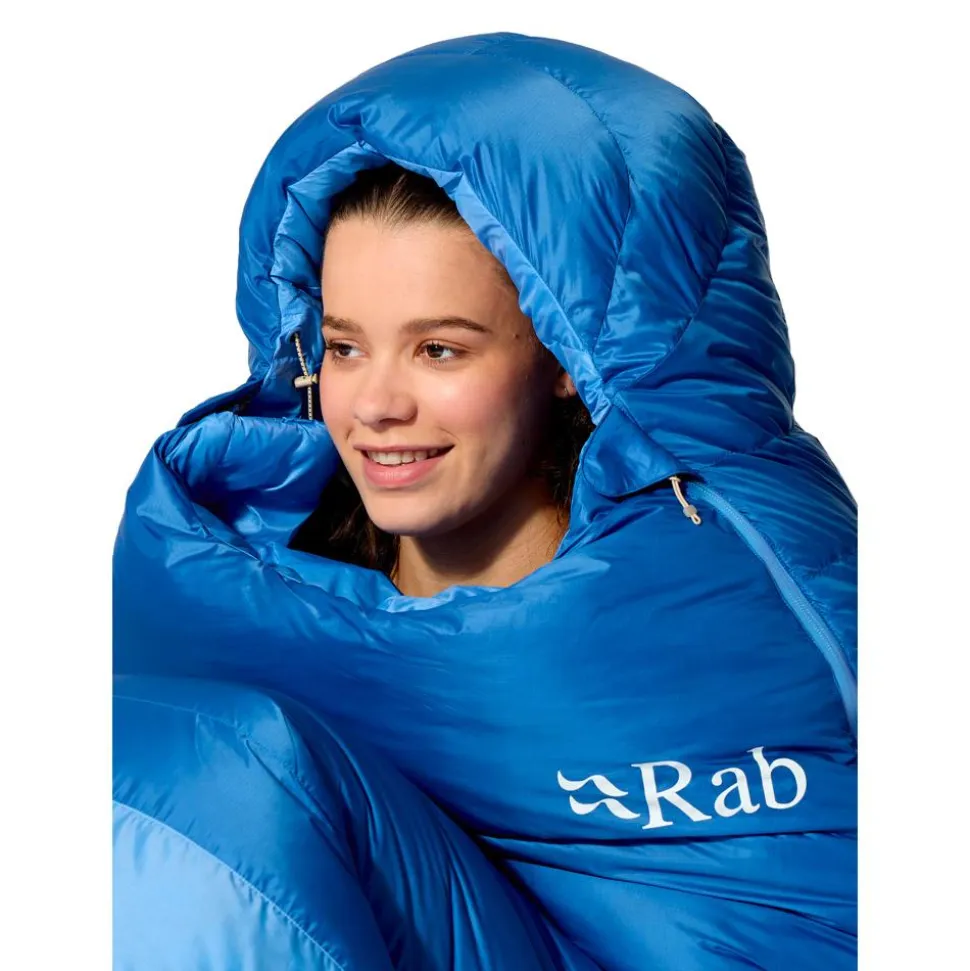 Sacchi a pelo RAB Ascent -12C / 10F Womens Dark Bluebird Bluebird