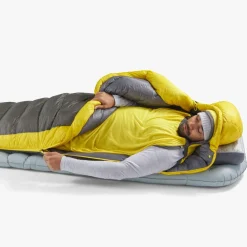 Sacchi a pelo Sea To Summit Spark 7°C/45°F Grey Yellow