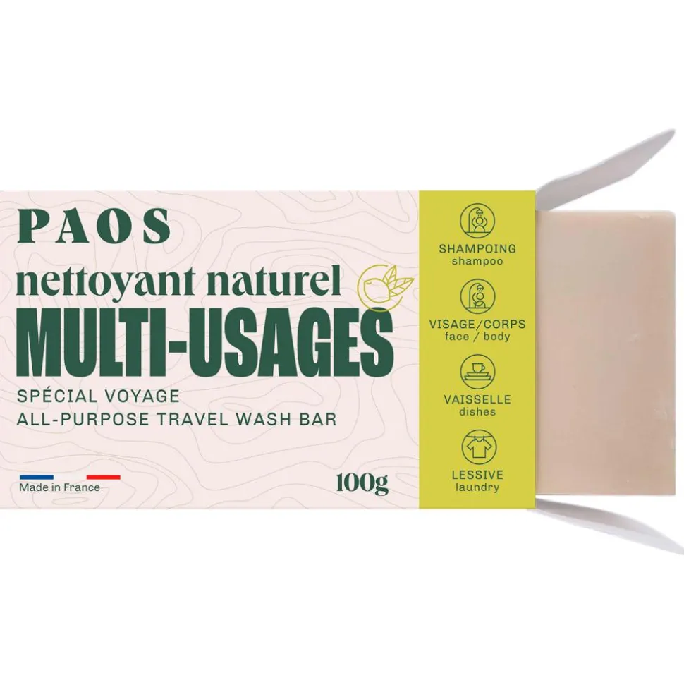 Saponi Paos Nettoyant Multi-Usages 100 g.