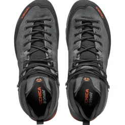 Scarpe da avvicinamento Tecnica Sulfur Mid Gore-Tex Ms Dark Grey Orange