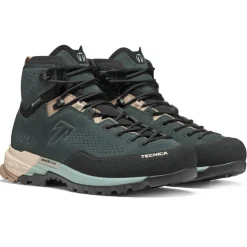 Scarpe da avvicinamento Tecnica Sulfur Mid Gore-Tex Ws Deep Green Light Blue