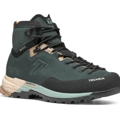 Scarpe da avvicinamento Tecnica Sulfur Mid Gore-Tex Ws Deep Green Light Blue