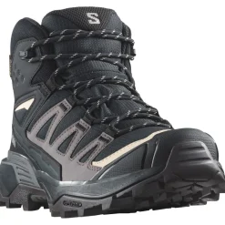 Scarpe da Fast Hiking Salomon X Ultra 360 Mid Gore-Tex W Black Plum Kitten Shale