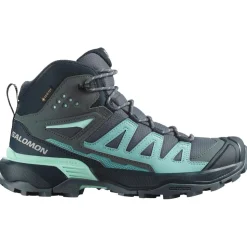 Scarpe da Fast Hiking Salomon X Ultra 360 Mid Gore-Tex W Turbulence CarbonTourmaline