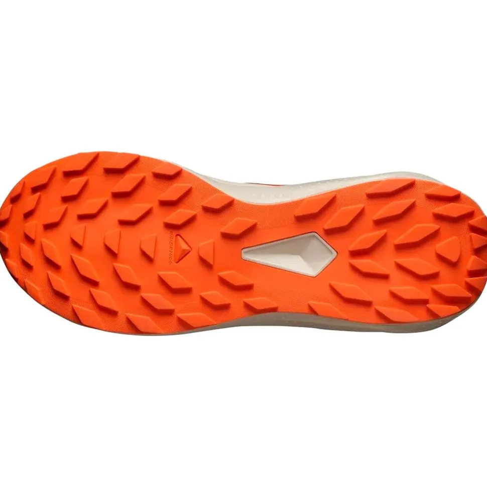 Scarpe da trail Salomon Alphaglide Black Rainy Day Red Orange