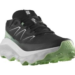 Scarpe da trail Salomon Ultra Flow 2 Black White Patina Green