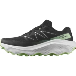 Scarpe da trail Salomon Ultra Flow 2 Black White Patina Green