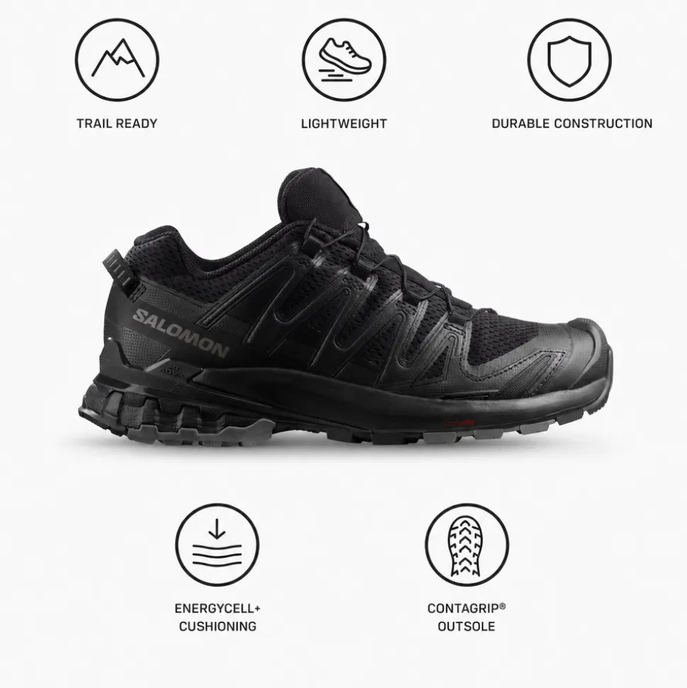 Scarpe da trail Salomon Xa Pro 3D V9 W Black Phantom Pewter