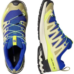 Scarpe da trail Salomon Xa Pro 3D V9 Bluing Bog Acid Lime