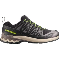 Scarpe da trail Salomon Xa Pro 3D V9 Black Dark Gull Gray Acid Lime