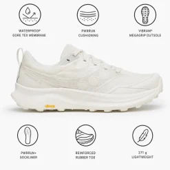 Scarpe da trail Saucony Peregrine 16 Gore Tex Ivory