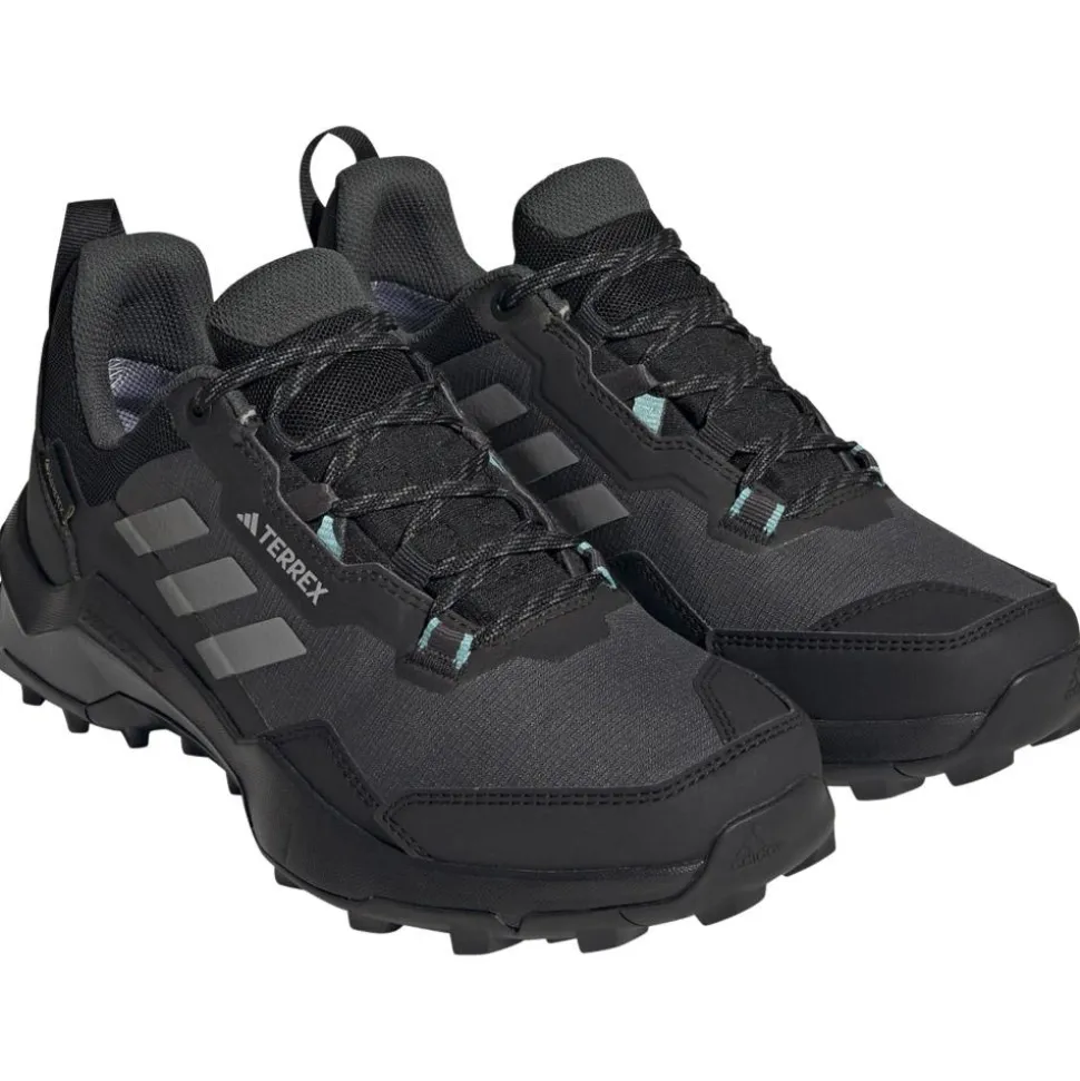 Scarpe escursionismo adidas Terrex Ax4 Gore-Tex W Core Black Grey Three Mint Ton 2