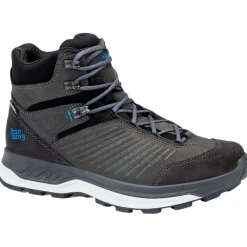 Scarpe escursionismo Hanwag Bluestrait Mid Es Asphalt Seablue