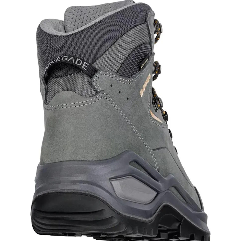 Scarpe escursionismo Lowa Renegade Evo Gore-Tex Mid Ws Graphite Abricot