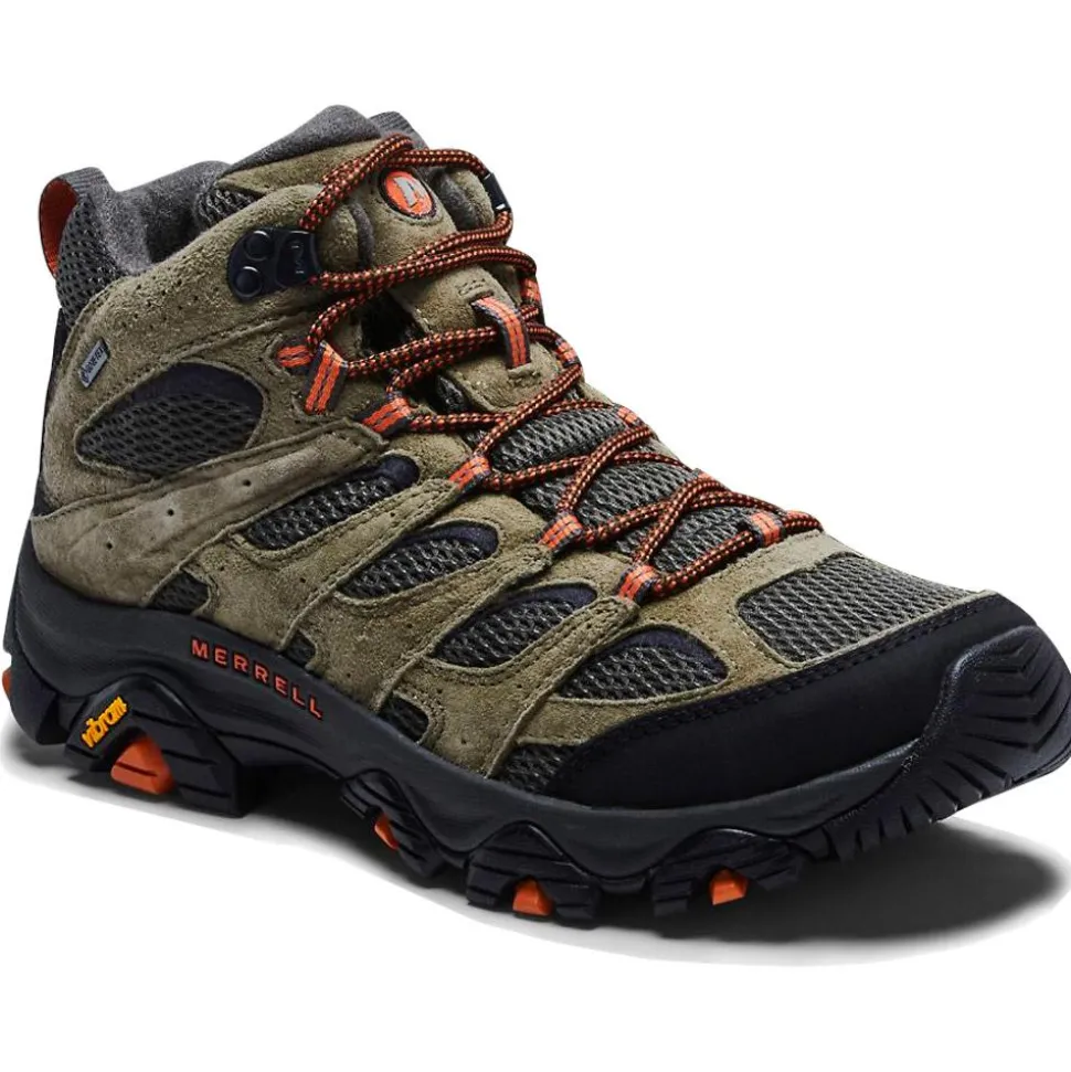 Scarpe escursionismo Merrell Moab 3 Mid Gore-Tex Olive