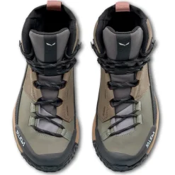 Scarpe escursionismo Salewa Puez Leather Mid Ptx W Bungee Cord Onyx