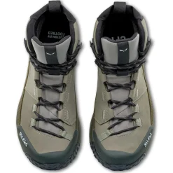 Scarpe escursionismo Salewa Puez Leather Mid Ptx M Shadow Dark Olive