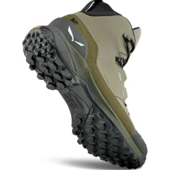 Scarpe escursionismo Salewa Puez Leather Mid Ptx M Shadow Dark Olive