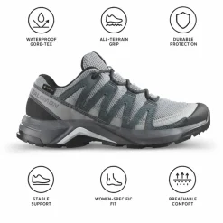 Scarpe escursionismo Salomon X-Adventure Recon Gore-Tex W Monument Turbulence Ballad Blue