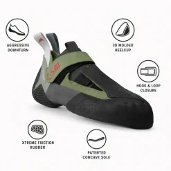 Scarpette arrampicata Mad Rock Shark III Hv Khaki