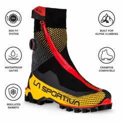 Scarponi da alpinismo La Sportiva G-Tech Black Yellow
