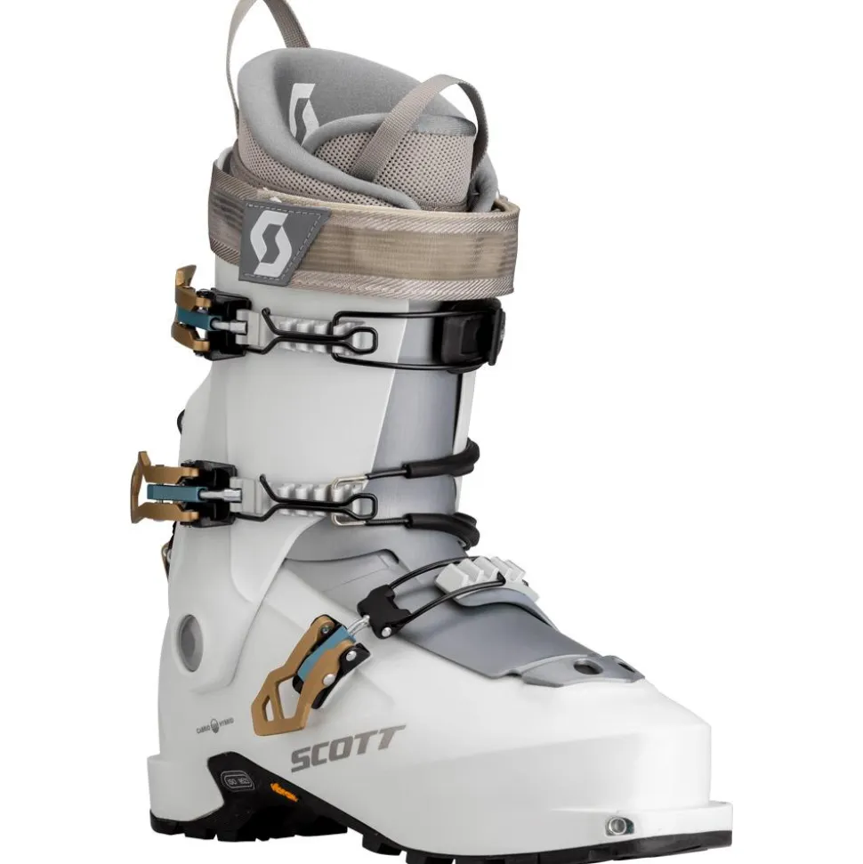 Scarponi da sci alpinismo Scott W's Celeste Ice White