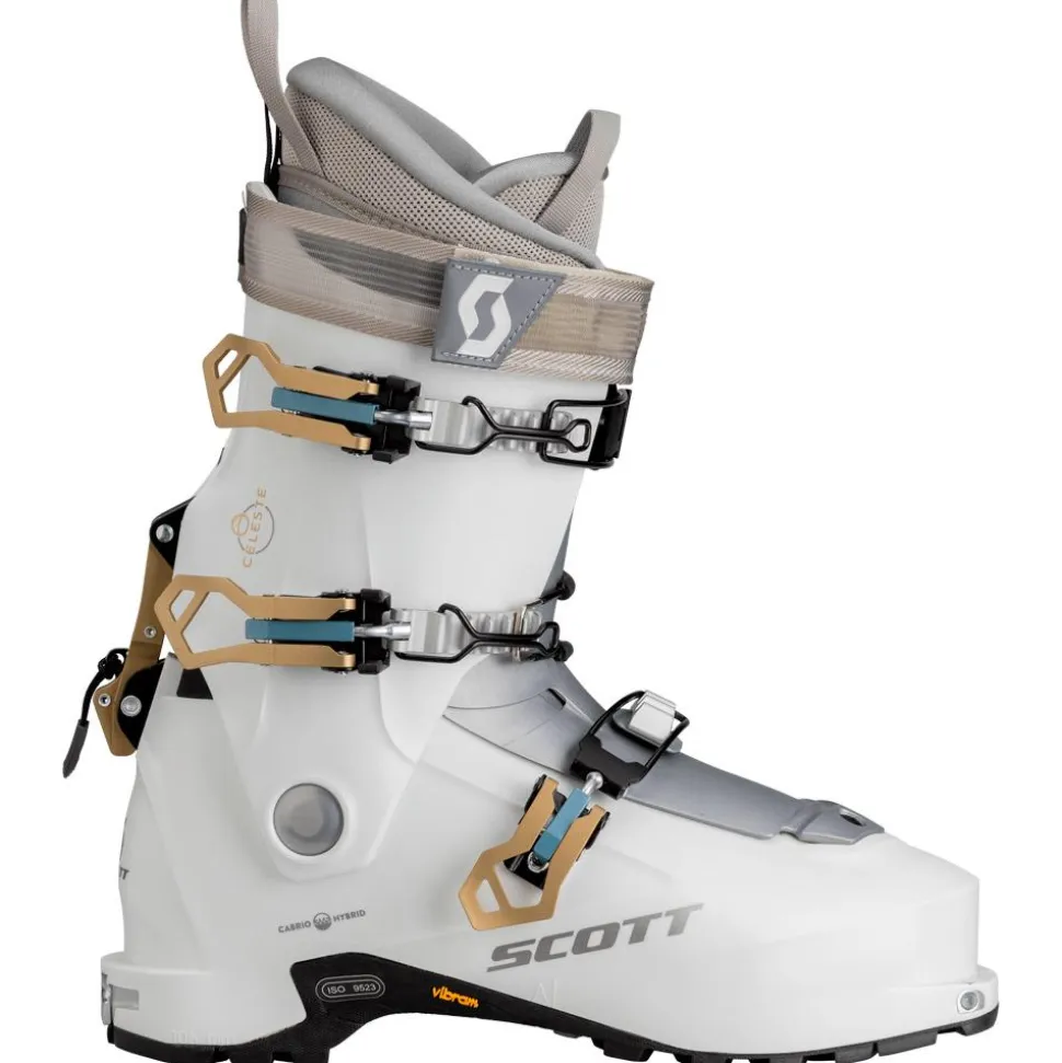 Scarponi da sci alpinismo Scott W's Celeste Ice White